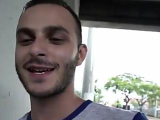 Amateur Latino Wanks Off And Spunks