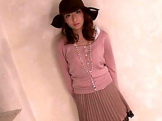 Cumdrenched japanese teen doggystyled hard