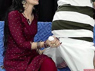 Priya requests her devar to show his cock with Hindi audio