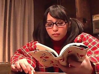 After Reading A Romance Novel, Curious Teen Fingers Her Pussy - NipponHairy