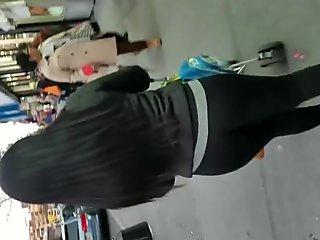 Sexy ebony milf(jiggly wedgie)