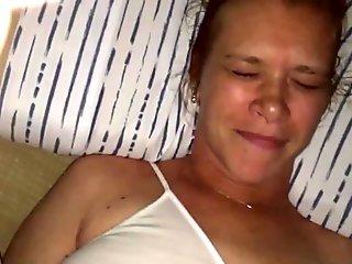Wife gets missionary fucked in the ass by her horny man