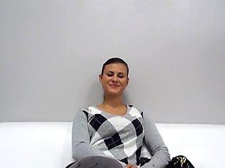 Stunning Big Tits Brunette PornJob Interwiew