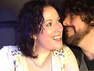 Swingers experience a funny and hot welcome game