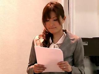 Japanese MILF Rin Ninomiya is being fingered before rammed in a reality clip