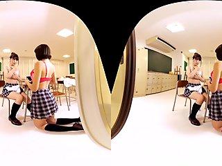 Stealing the Change of Clothes of a Busty Schoolgirl - Asian Teen Voyeur